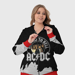 Женский 3D-костюм ACDC, цвет: 3D-красный — фото 2