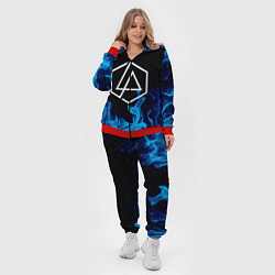 Женский 3D-костюм LINKIN PARK, цвет: 3D-красный — фото 2