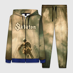 Женский 3D-костюм Sabaton, цвет: 3D-синий