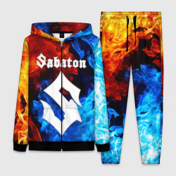 Женский 3D-костюм SABATON, цвет: 3D-черный