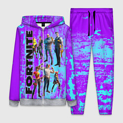 Женский 3D-костюм Fortnite, цвет: 3D-меланж