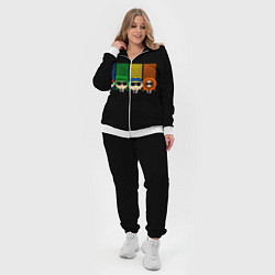 Женский 3D-костюм South Park, цвет: 3D-белый — фото 2