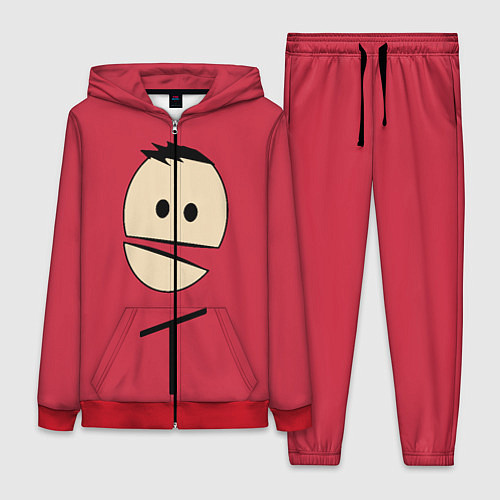 Женский костюм South Park Терренс Косплей / 3D-Красный – фото 1