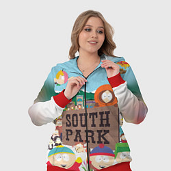 Женский 3D-костюм Южный Парк, цвет: 3D-красный — фото 2