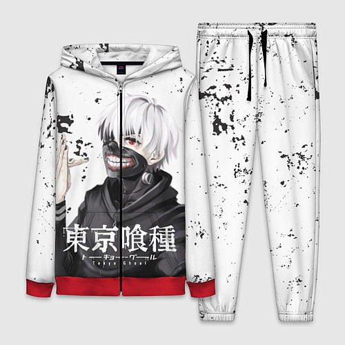 Женский костюм Токийский гуль / 3D-Красный – фото 1