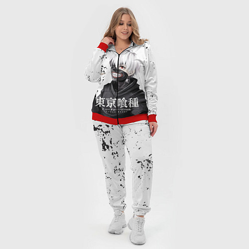Женский костюм Токийский гуль / 3D-Красный – фото 4