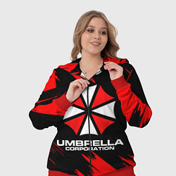 Женский 3D-костюм Umbrella Corporation, цвет: 3D-красный — фото 2