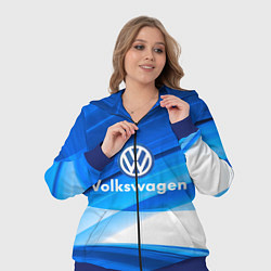 Женский 3D-костюм Volkswagen, цвет: 3D-синий — фото 2