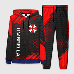 Женский 3D-костюм UMBRELLA CORP, цвет: 3D-синий