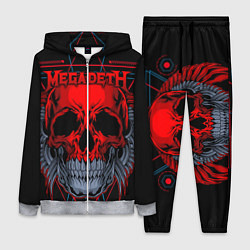 Женский 3D-костюм Megadeth, цвет: 3D-меланж
