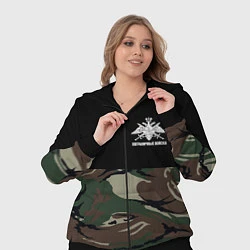 Женский 3D-костюм Пограничные Войска камуфляж, цвет: 3D-черный — фото 2