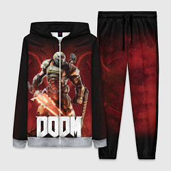 Женский 3D-костюм Doom, цвет: 3D-меланж