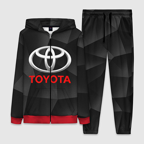 Женский костюм TOYOTA / 3D-Красный – фото 1