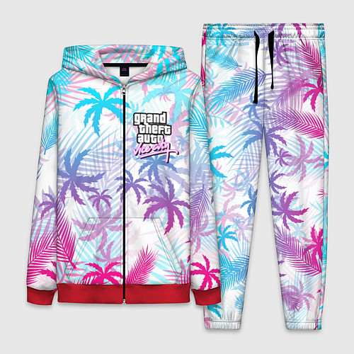 Женский костюм GTA VICE CITY / 3D-Красный – фото 1