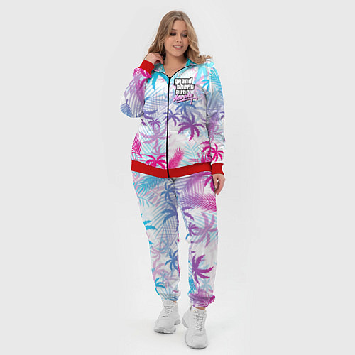 Женский костюм GTA VICE CITY / 3D-Красный – фото 4