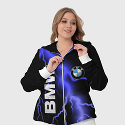 Женский 3D-костюм BMW, цвет: 3D-белый — фото 2