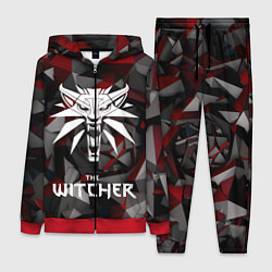 Женский 3D-костюм The Witcher, цвет: 3D-красный
