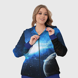 Женский 3D-костюм Космос, цвет: 3D-синий — фото 2