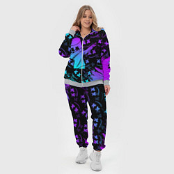 Женский 3D-костюм FORTNITE x MARSHMELLO, цвет: 3D-меланж — фото 2