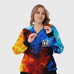 Женский 3D-костюм HONDA, цвет: 3D-черный — фото 2
