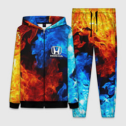 Женский 3D-костюм HONDA, цвет: 3D-черный