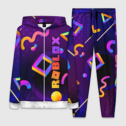 Женский 3D-костюм Roblox, цвет: 3D-белый