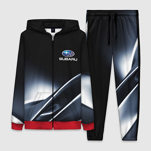 Женский костюм SUBARU / 3D-Красный – фото 1