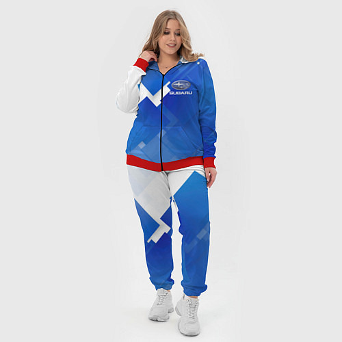 Женский костюм SUBARU / 3D-Красный – фото 4