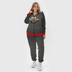 Женский 3D-костюм ВДВ, цвет: 3D-красный — фото 2