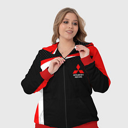 Женский 3D-костюм EVO Racer uniform, цвет: 3D-красный — фото 2