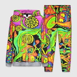 Женский 3D-костюм КИСЛОТА КИСЛОТНЫЙ, цвет: 3D-меланж