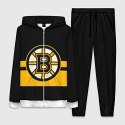 Женский 3D-костюм BOSTON BRUINS NHL, цвет: 3D-белый