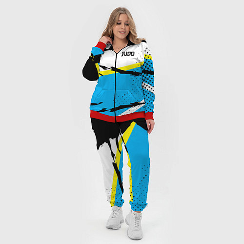 Женский костюм Judo / 3D-Красный – фото 4