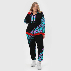 Женский 3D-костюм BTS, цвет: 3D-красный — фото 2