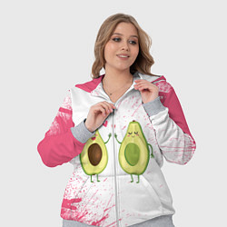 Женский 3D-костюм Авокадо, цвет: 3D-меланж — фото 2