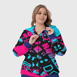 Женский 3D-костюм Roblox, цвет: 3D-синий — фото 2