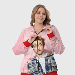 Женский 3D-костюм ROBERT PATTINSON, цвет: 3D-красный — фото 2