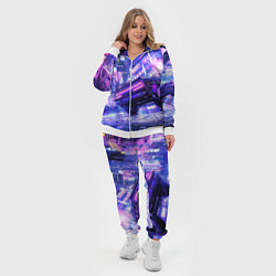 Женский 3D-костюм Cyberpunk city, цвет: 3D-белый — фото 2