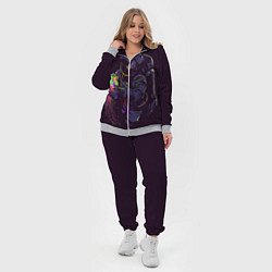 Женский 3D-костюм Медуза и космонавт, цвет: 3D-меланж — фото 2