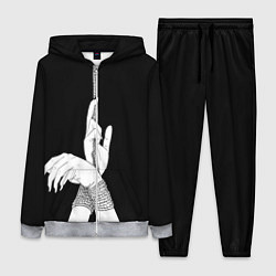 Женский 3D-костюм Связанные руки эстетика, цвет: 3D-меланж