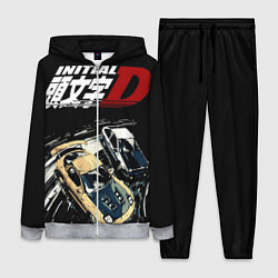 Женский 3D-костюм Initial D Z, цвет: 3D-меланж