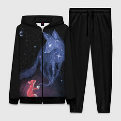 Женский 3D-костюм Лиса и ее дух, цвет: 3D-черный