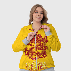 Женский 3D-костюм Китайский новый год, цвет: 3D-меланж — фото 2