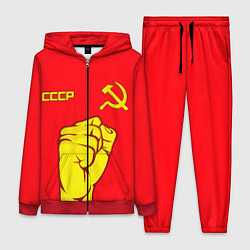 Женский 3D-костюм СССР, цвет: 3D-красный