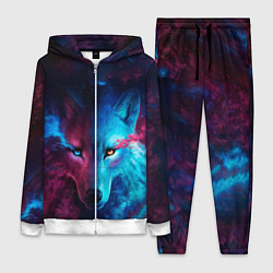 Женский 3D-костюм ЗВЕЗДНЫЙ ВОЛК, цвет: 3D-белый