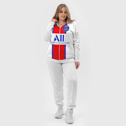 Женский 3D-костюм PSG, выездная сезон 2021, цвет: 3D-белый — фото 2