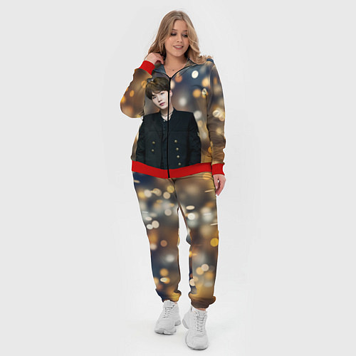 Женский костюм MIN YOONGI / 3D-Красный – фото 4