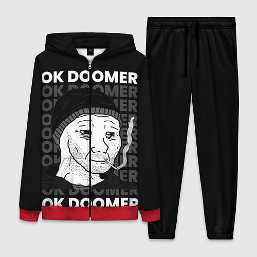 Женский костюм OK DOOMER / 3D-Красный – фото 1