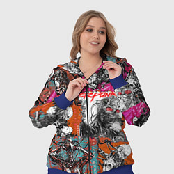 Женский 3D-костюм Cyberpunk 2077, цвет: 3D-синий — фото 2