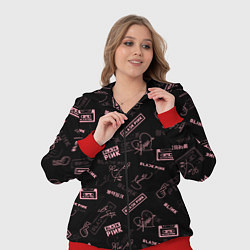 Женский 3D-костюм BLACKPINK, цвет: 3D-красный — фото 2